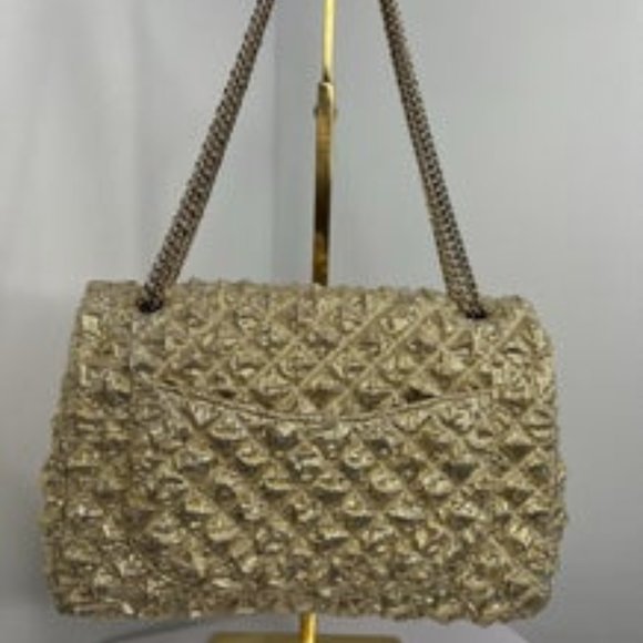 Limited Edition Circa 2008 Cruise Gold Lame 2.55 Dbl - Picture 4 of 5